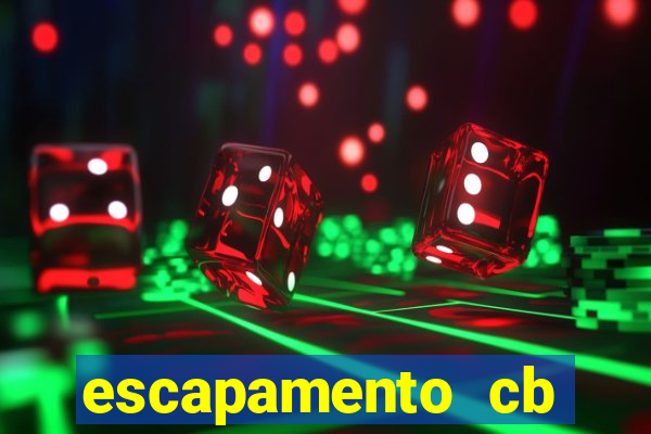 escapamento cb twister 250